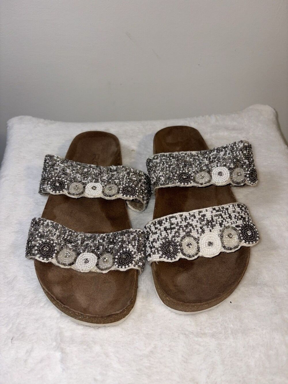 Roan by Bed Stu Jury Slide Sandals Sz 7
